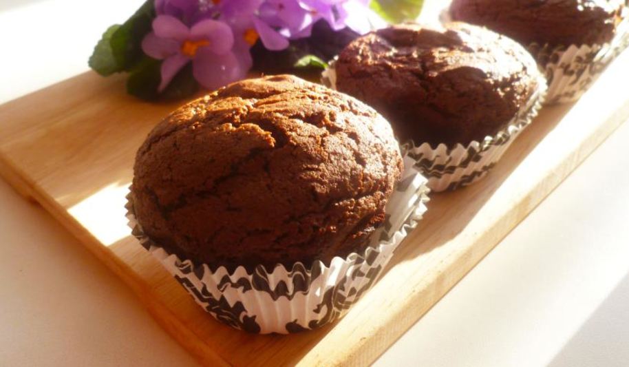 Рецепт брауни-маффинов с орехами