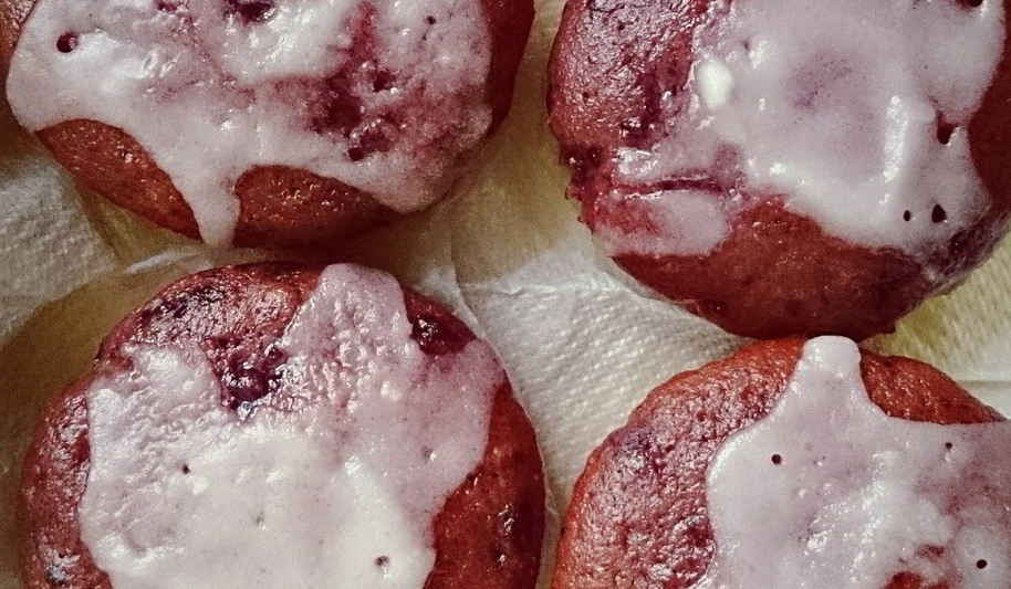 Рецепт черничных маффинов с лимонной цедрой