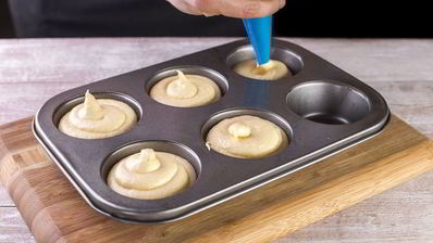 клубничные маффины