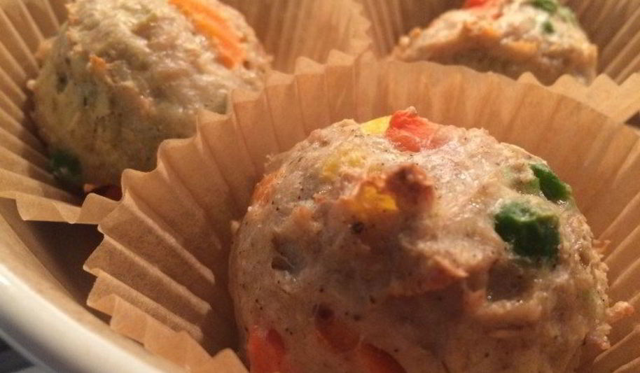 Рецепт куриных маффинов с отрубями