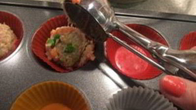 куриные маффины с отрубями