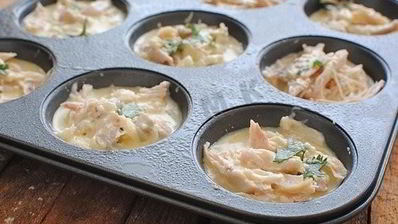куриные маффины с сыром