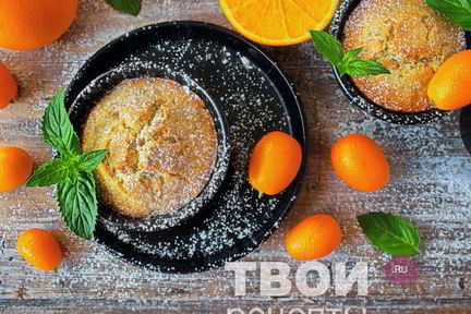 Маффины апельсиновые