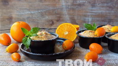маффины апельсиновые