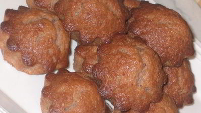 маффины из белого шоколада и клубники