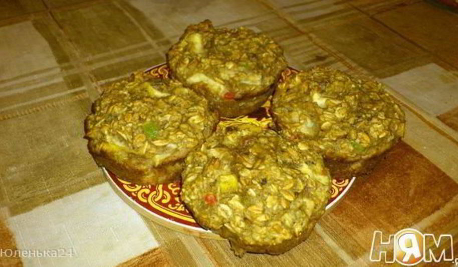 Рецепт маффинов из мюсли дюкан