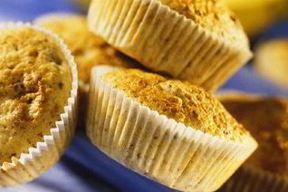 Маффины из творога с бананом