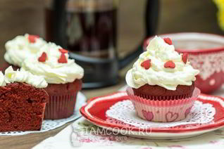 Маффины Красный бархат