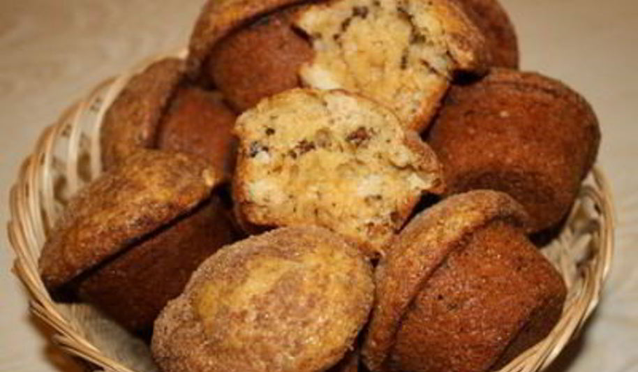 Рецепт маффинов на кислом молоке с яблоками