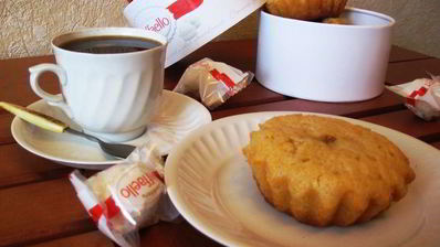 маффины на ряженке с шоколадом