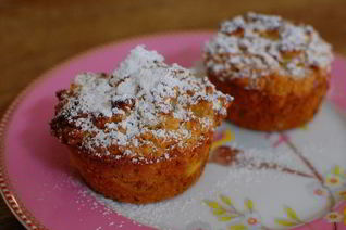 Маффины с бананом и курагой