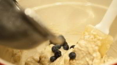 маффины с черникой