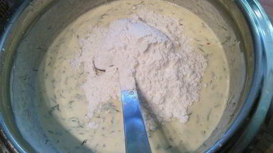 маффины с фетой и зеленью