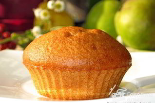 Маффины с грушей