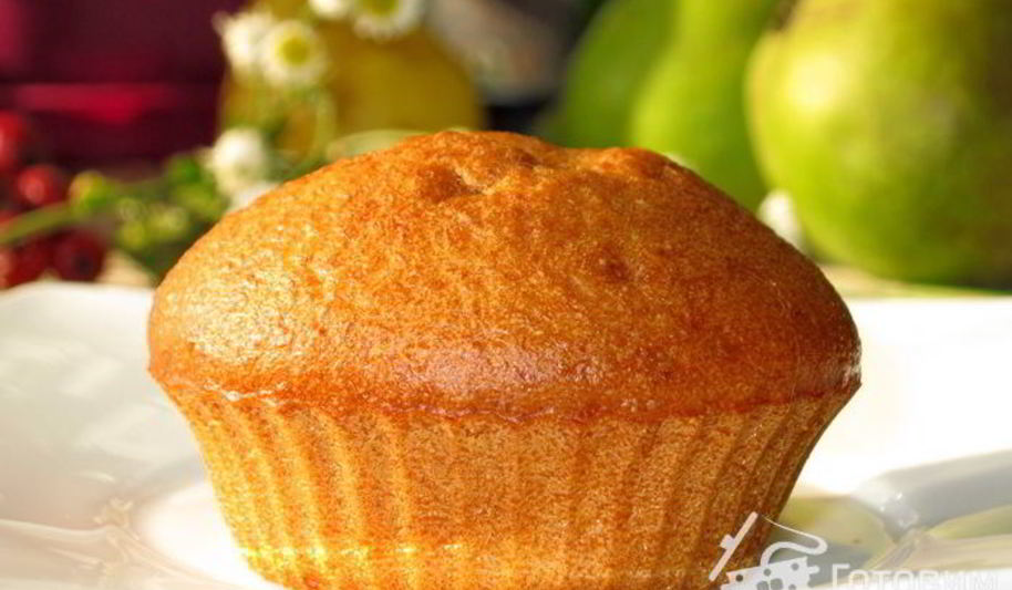 Рецепт маффинов с грушей