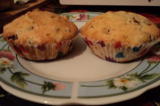 Маффины с изюмом