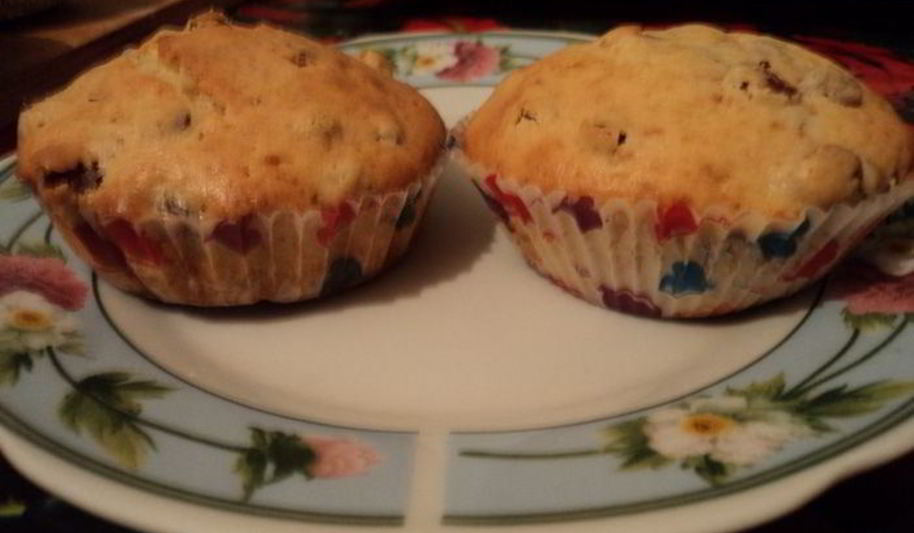 Рецепт маффинов с изюмом