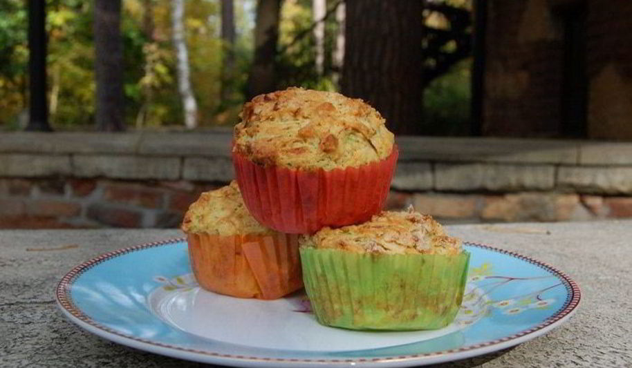 Рецепт маффинов с кабачком, кардамоном и лаймом