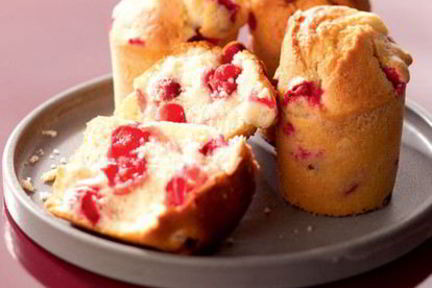 Маффины с клюквой