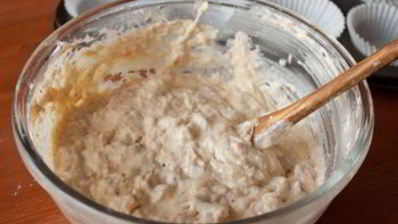 маффины с копченой курицей и сыром