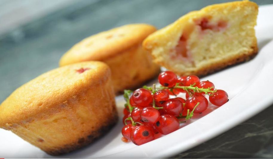 Рецепт маффинов с красной смородиной