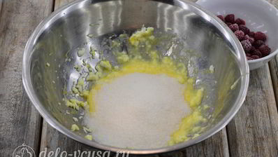 маффины с малиной