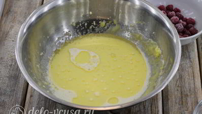 маффины с малиной