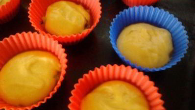 маффины с маскарпоне и киви