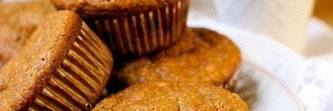 Маффины с отрубями и ананасом