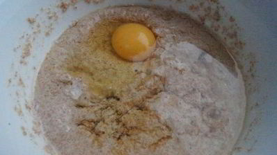 маффины с отрубями, медом и яблоком