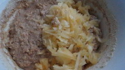 маффины с отрубями, медом и яблоком