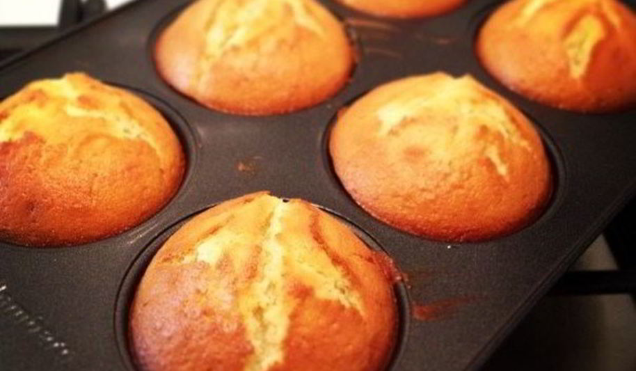 Рецепт маффинов с персиками