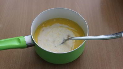 маффины с ревенем и марципановым штрейзелем