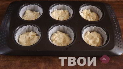 маффины с шоколадом