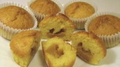 маффины с вареной сгущенкой