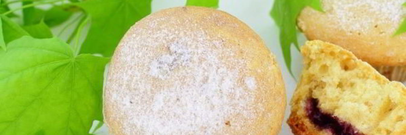 Маффины с вареньем