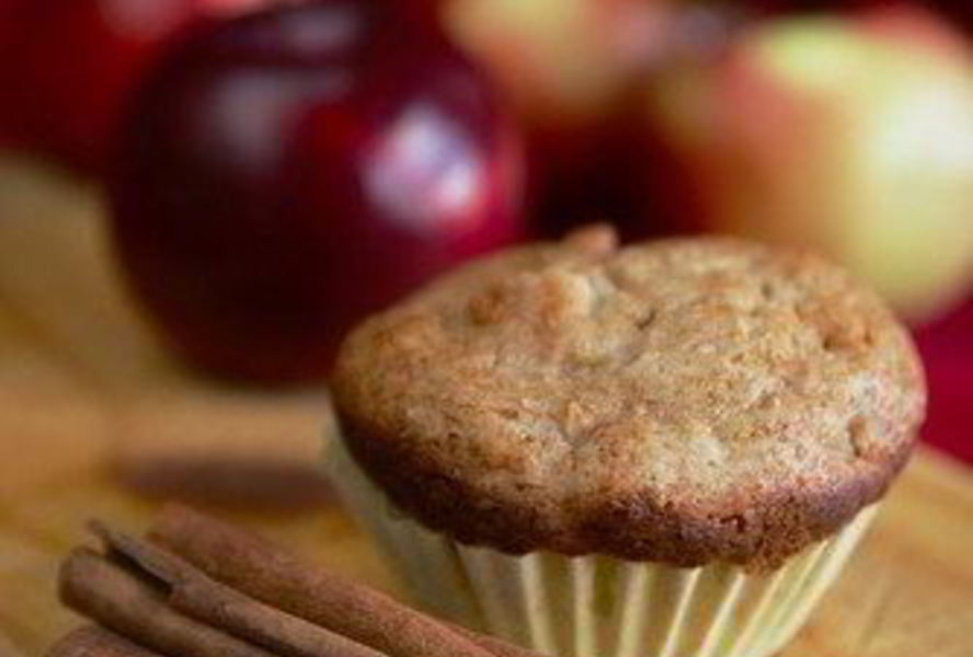 Маффины с яблоками и корицей