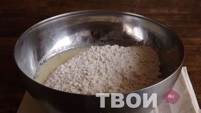 маффины с яблоками