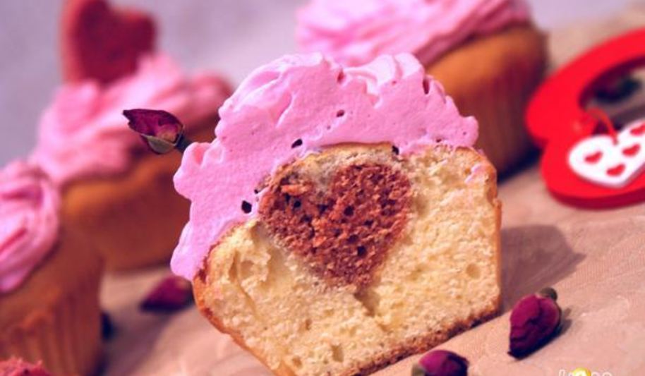 Рецепт маффинов валентинка