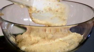 миндальные маффины с манго