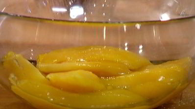 миндальные маффины с манго