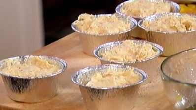 миндальные маффины с манго