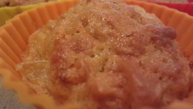 морковные маффины с макадамией и ананасом