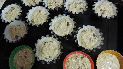 низкокалорийные овсяные маффины