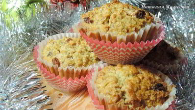 низкокалорийные овсяные маффины