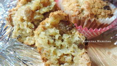 низкокалорийные овсяные маффины