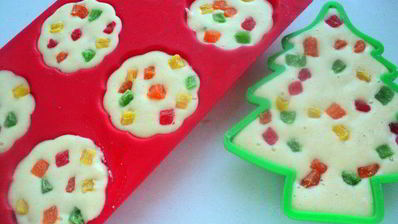 новогодние маффины из манки