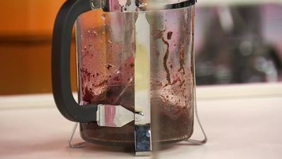 овсяные маффины с малиной