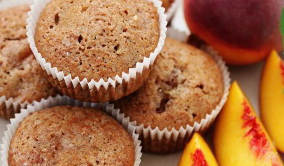 Рецепт персиковых маффинов