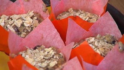 полезные маффины на отрубях и кефире